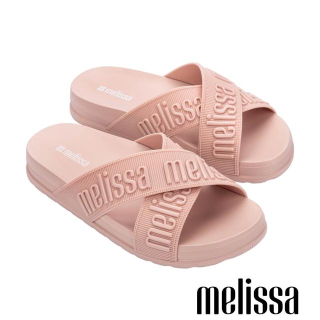 【Melissa】雨天不狼狽！時尚防水果凍厚底平底涼鞋拖鞋 (任選均一價)