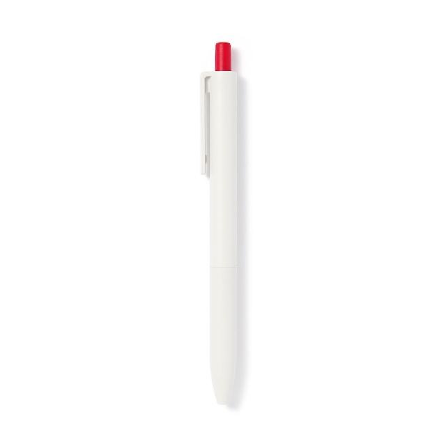 【MUJI 無印良品】滑順按壓油性原子筆 0.5mm/0.7mm(紅/黑/藍)