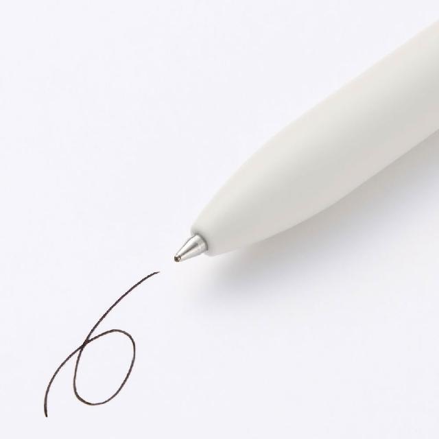 【MUJI 無印良品】滑順按壓油性原子筆 0.5mm/0.7mm(紅/黑/藍)