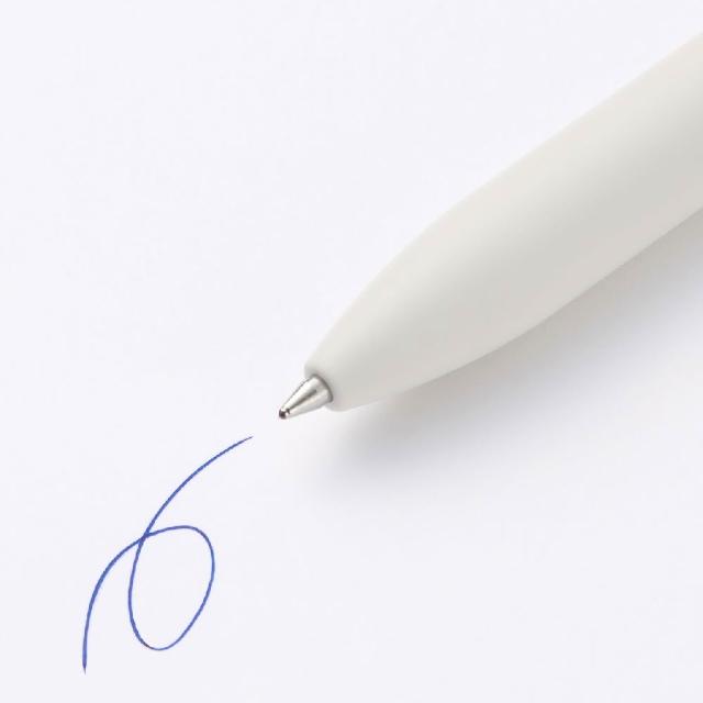 【MUJI 無印良品】滑順按壓油性原子筆 0.5mm/0.7mm(紅/黑/藍)