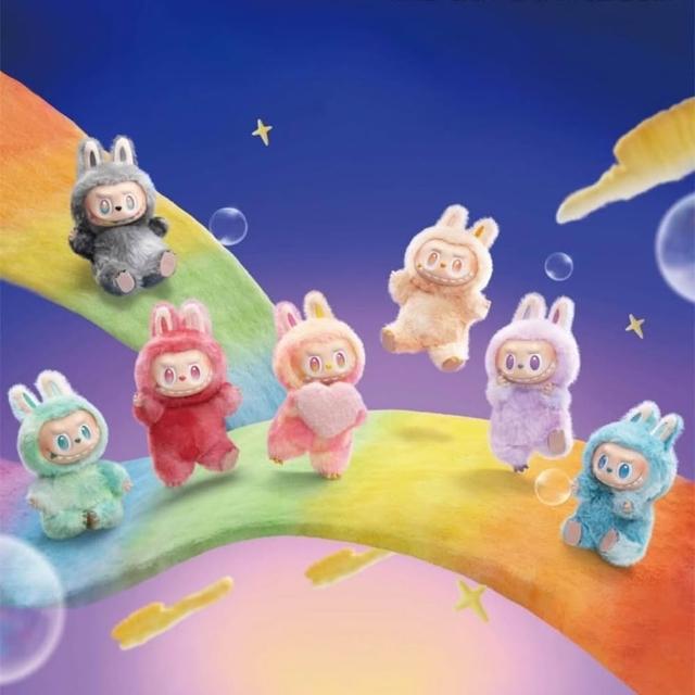【POPMART 泡泡瑪特】POP MART 泡泡瑪特 THE MONSTERS LABUBU 前方高能 搪膠 盲盒 單抽(LABUBU 前方高能)