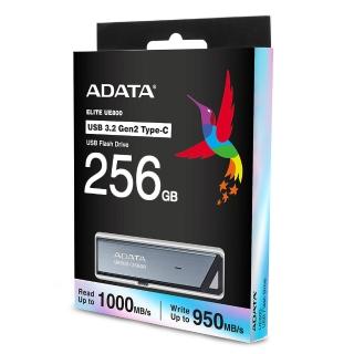 【ADATA 威剛】UE800 USB3.2 Gen2 Type-C  隨身碟 256G(支援 iPhone 15/16/17)