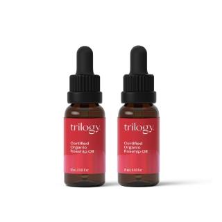 【trilogy】純玫瑰果油20ml x 2瓶(玫瑰果籽油/精華油/適用所有膚況/敏感性肌膚)