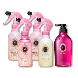 【MACHERIE 瑪宣妮】髮妝水  4入組(保濕/清爽/捲髮)