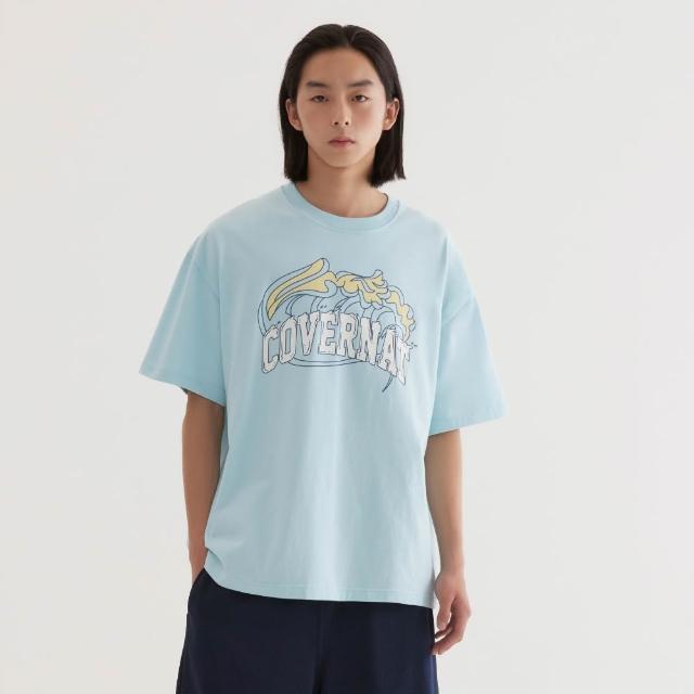 【COVERNAT】官方旗艦館 男女款-Logo圖案短袖T恤(多款任選)