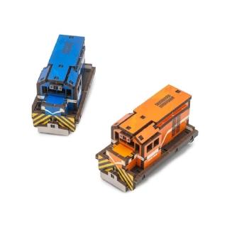 【EAVO-手半屋】迷你拼拼車-R100柴電機車(DIY組裝模型)