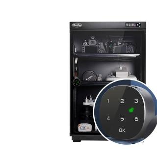 【超微米】80升電子防潮箱 乾燥箱 除濕箱 防霉除濕防潮(80升密碼鎖智能防潮箱)