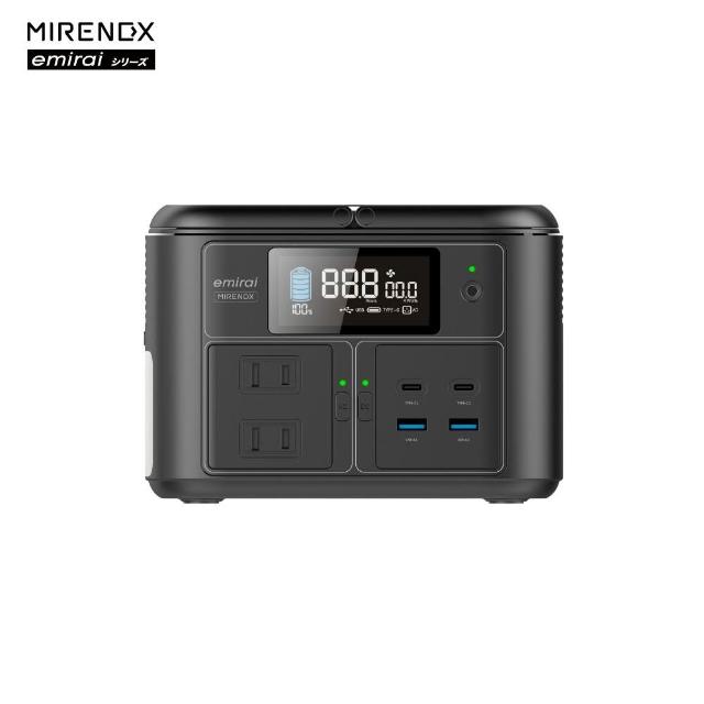【MIRENEX】emirai NEX430儲能小瓦力PRO！手掌大儲能電站再進化！(戶外防災露營小電站/安全耐用磷酸鐵鋰)