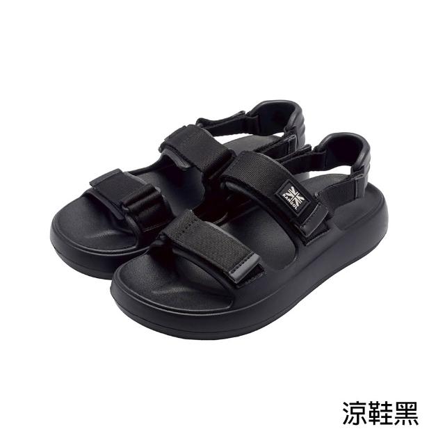 【KANGOL】英國袋鼠人氣鞋款 輕量涼鞋(洞洞鞋/拖鞋/厚底鞋/懶人鞋/休閒鞋/涼拖鞋)