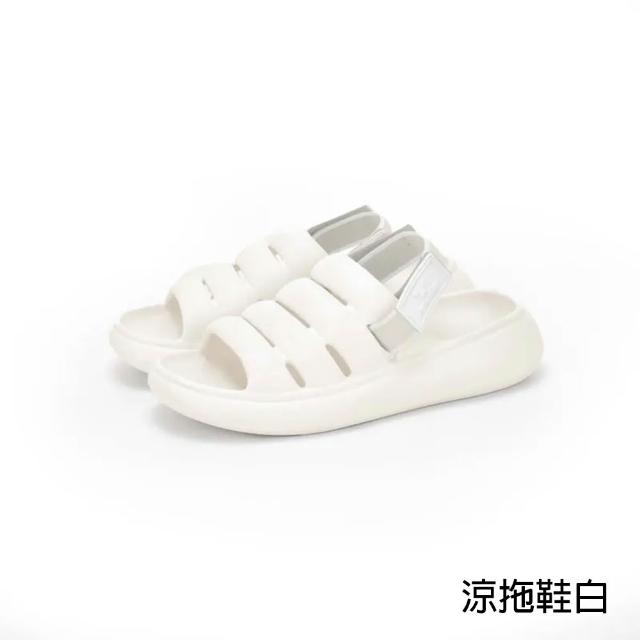 【KANGOL】英國袋鼠人氣鞋款 黑勢機能輕量涼鞋(洞洞鞋/拖鞋/增高鞋/NCCA/Angelia&Pets)