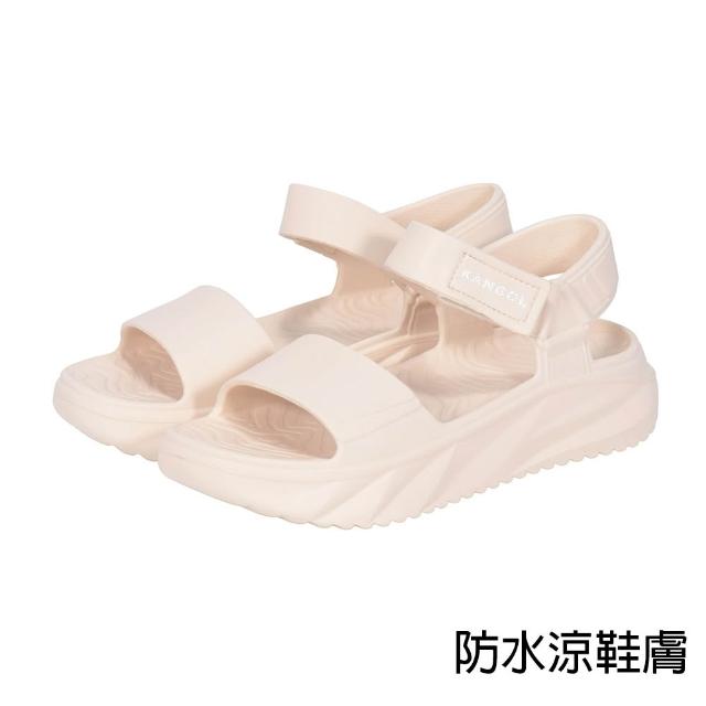 【KANGOL】英國袋鼠人氣鞋款 輕量涼鞋(洞洞鞋/拖鞋/厚底鞋/懶人鞋/休閒鞋/涼拖鞋)