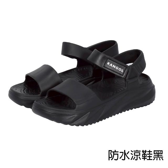 【KANGOL】英國袋鼠人氣鞋款 輕量涼鞋(洞洞鞋/拖鞋/厚底鞋/懶人鞋/休閒鞋/涼拖鞋)