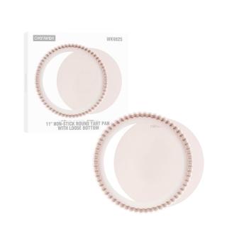 14650095 OL 【Chefmade 學廚】不沾活底11吋菊花邊圓塔盤派盤塔模(WK9825可拆活底11吋塔模)