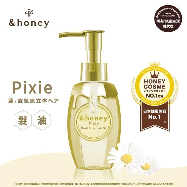 【&honey】日本原裝 蜂蜜洗髮精/潤髮乳/髮油(多款任選 細軟易斷 乾燥髮質)