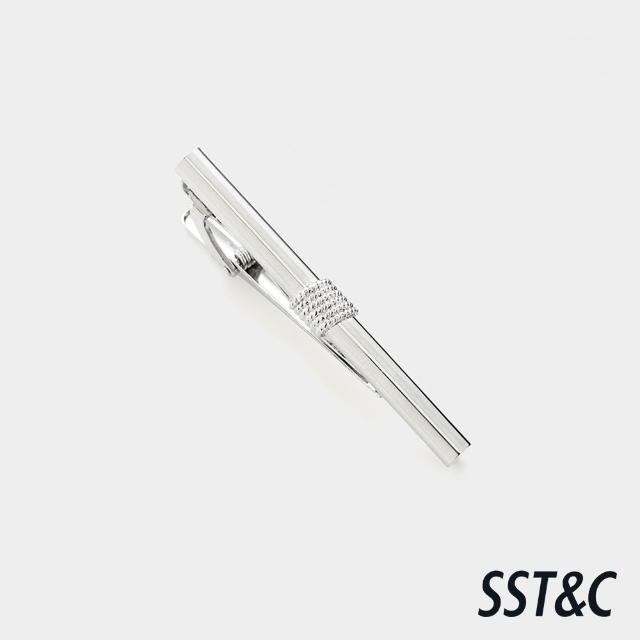 【SST&C】男女同款 極簡銀色領帶夾-825213291011(季末65折)