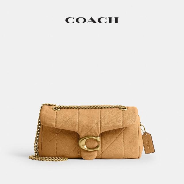 【COACH】蔻馳官方直營 TABBY 26號絎縫單肩手袋 單肩包 肩背包-多色任選(CCW83)