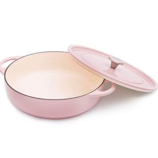 【義大利SUPERARE】琺瑯鑄鐵湯鍋28cm(鑄鐵鍋/琺瑯鍋/湯鍋/不沾鍋)