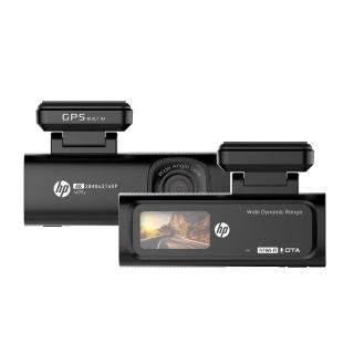 【HP 惠普】F499X 單前鏡頭汽車行車紀錄器 極致美學口紅機(贈64G記憶卡)