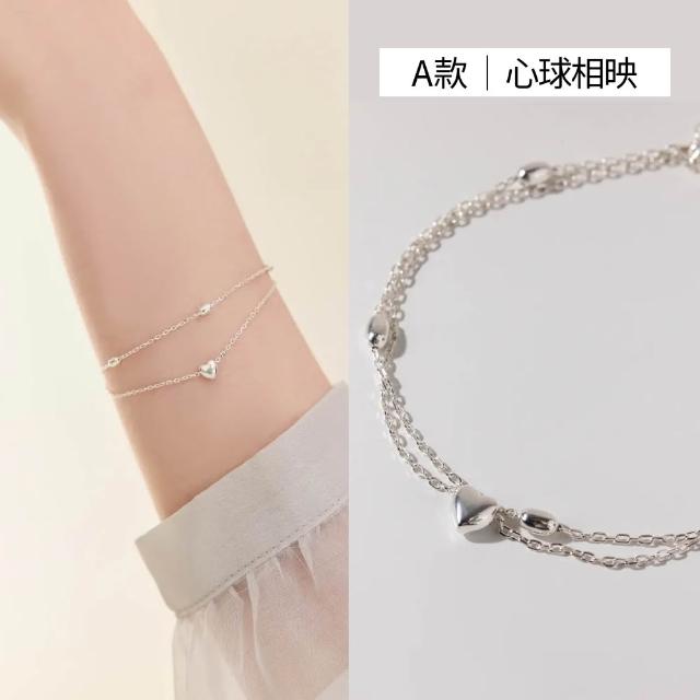 【vacanza】momo精選 925純銀飾品 純銀手鍊 多款任選 均一價$1099(抗過敏 生日禮物)