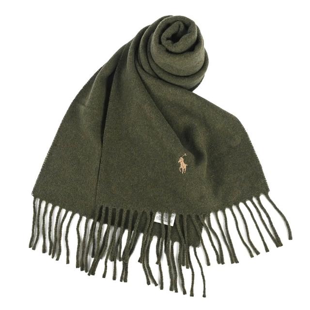 【RALPH LAUREN】保暖必備POLO經典刺繡小馬羊毛圍巾/毛帽(多款多色任選)