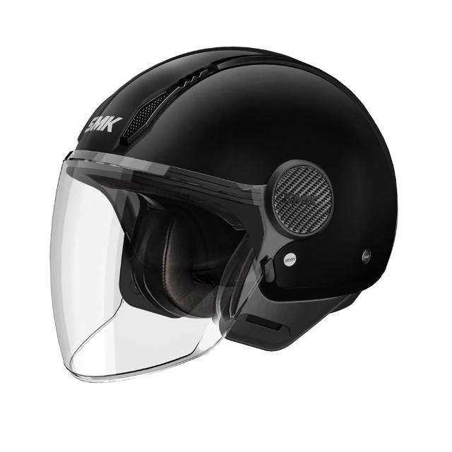 【SMK HELMETS】台灣總代理 3/4 半罩安全帽｜LAMINAR 素色款(金屬插扣 DOT+ECE雙認證)