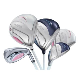 【DUNLOP 登祿普】日本製 新款 XXIO MP1400 女用高爾夫球桿10支/組 (白粉色或藍色 硬度A 組合詳見商品說明)
