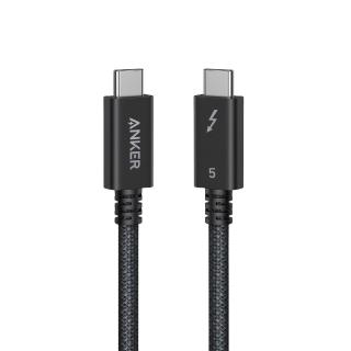 【Anker】官方授權直營 A84N1 Thunderbolt 5 USB-C to USB-C 編織充電傳輸線-1m