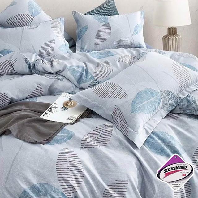 【Sleep Peacefully 寢室安居】買1送1 台灣製 天絲床包枕套組/石墨烯天絲涼被(單人/雙人/加大/多款任選)