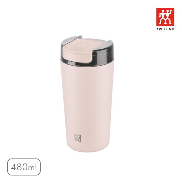 【ZWILLING 德國雙人】THERMO PLUS 316L不鏽鋼保溫保冰咖啡杯480ml-2色任選(德國雙人牌集團官方直營)