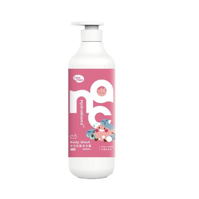 【nac nac】活力益菌沐浴露 500ml(嬰童洗沐)
