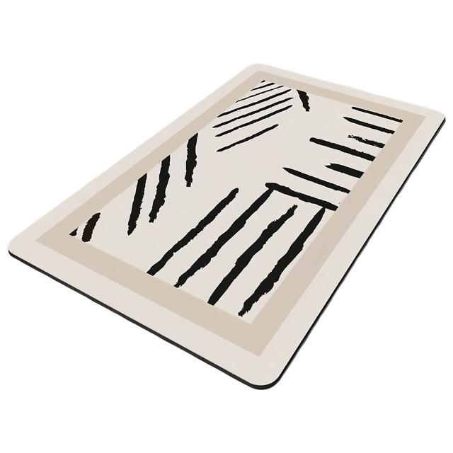 【LZQ】618特惠 環保PU防滑防油廚房地墊 40*60CM 珪藻土吸水速乾地墊 刮泥除塵玄關墊 地毯 腳踏墊 浴室踏墊