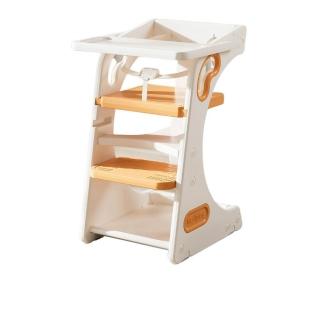 【Quality 聚家】餐椅兒童餐椅家用吃飯大童高腳桌椅嬰兒成長椅(兒童階梯餐椅/分層踏板成長椅/輔食餵養椅)