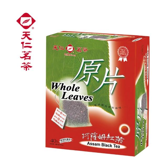 【天仁茗茶】袋茶茶包40入(高山烏龍茶原片/鮮綠茶原片/阿薩姆紅茶原片/黃金玄米茶/菊花普洱茶)