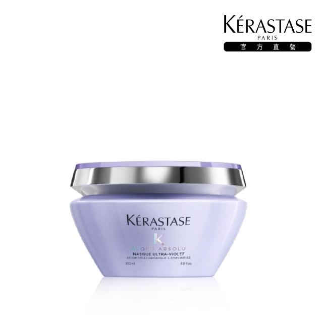 【KERASTASE 巴黎卡詩】釉光香頌玫瑰護髮精油45ml+髮膜200ml(全新上市/小粉球/柔順/抗躁/蓬彈)