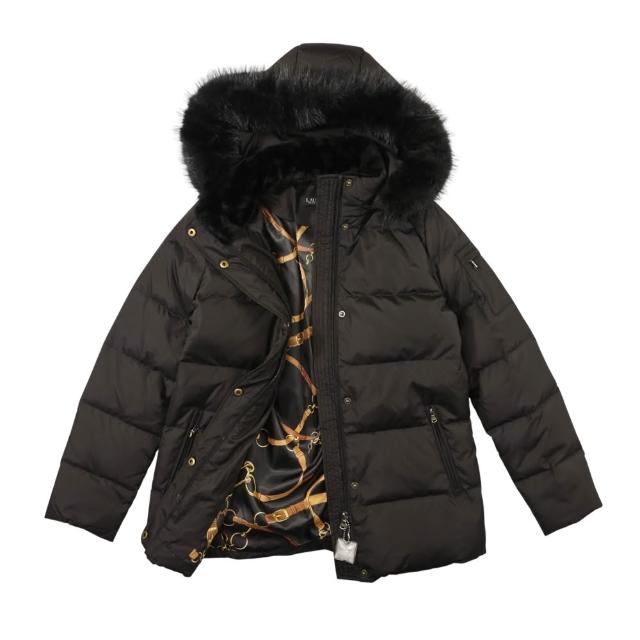 【RALPH LAUREN】Ralph Lauren 真羽絨 polo出國外套女外套 防風 連帽 帽可拆 冬天外套 防潑水 外套(1664)
