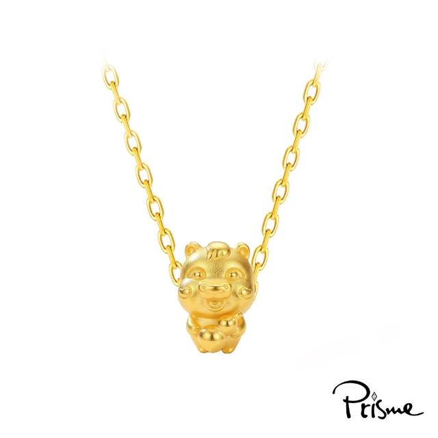 【Prisme】黃金墜項鍊 小馬福星 純金999墜 贈鈦鍍金項鍊 多款 (金重：約0.02錢±0.01)