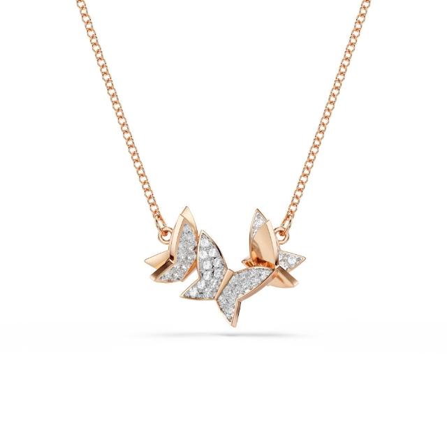 【SWAROVSKI 施華洛世奇】官方直營 Idyllia蝴蝶/Tough小花/Louison Pearl珍珠 項鍊/手鍊耳釘 (多款可選)