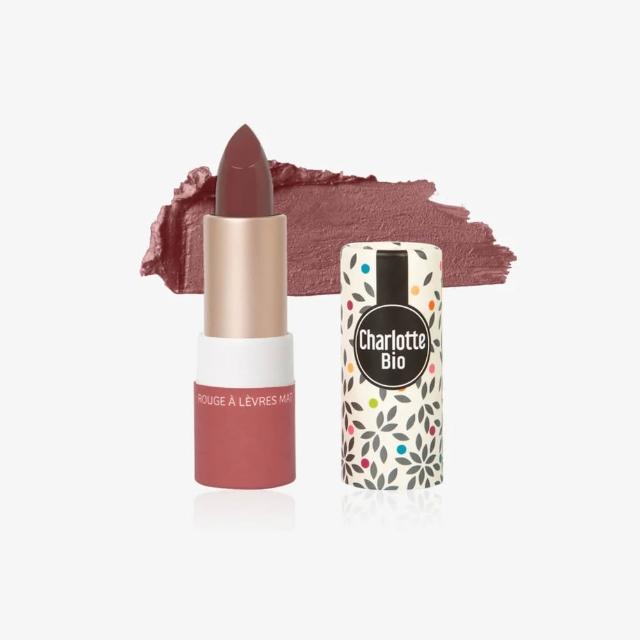 【CHARLOTTE BIO】有機霧面唇膏 Mat Lipstick 柔霧顯色 自然持色(3.5g)