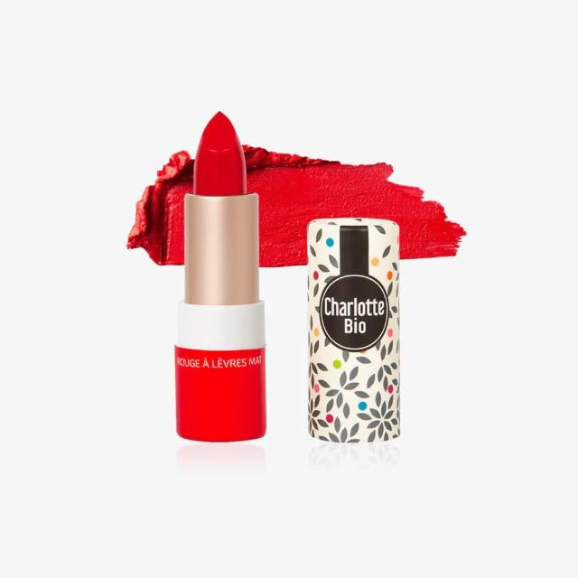 【CHARLOTTE BIO】有機霧面唇膏 Mat Lipstick 柔霧顯色 自然持色(3.5g)