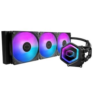 【Cooler Master 酷碼】Cooler Master MasterLiquid CORE II 360 ARGB 水冷散熱器 黑色(CORE II)