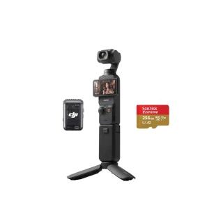 【DJI】Osmo Pocket 3全能套裝+記憶卡 手持口袋攝影機/相機 ｜1英吋CMOS｜旗艦畫質(聯強國際貨)
