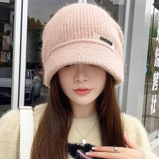 【Seoul Show 首爾秀】買一送一 綜合高質感挺版雙層兔毛帽毛呢八角帽貝雷帽棒球帽漁夫帽(防寒保暖)