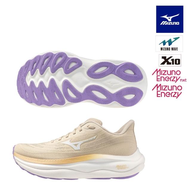 桃型水滴 MIZUNO 美津濃】WAVE SKY 9 女款慢跑鞋J1GD2502XX (任選一色) - momo