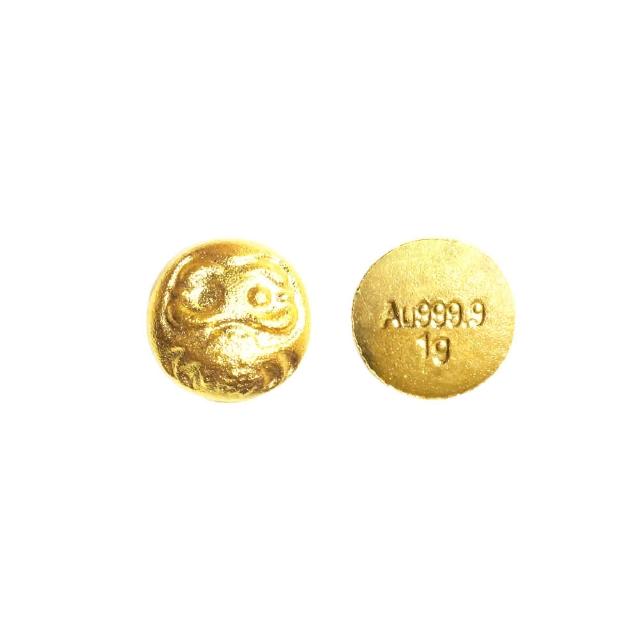 【Shiny 炫麗】黃金 1克 小金豆 小金條 1克(金重：1克)
