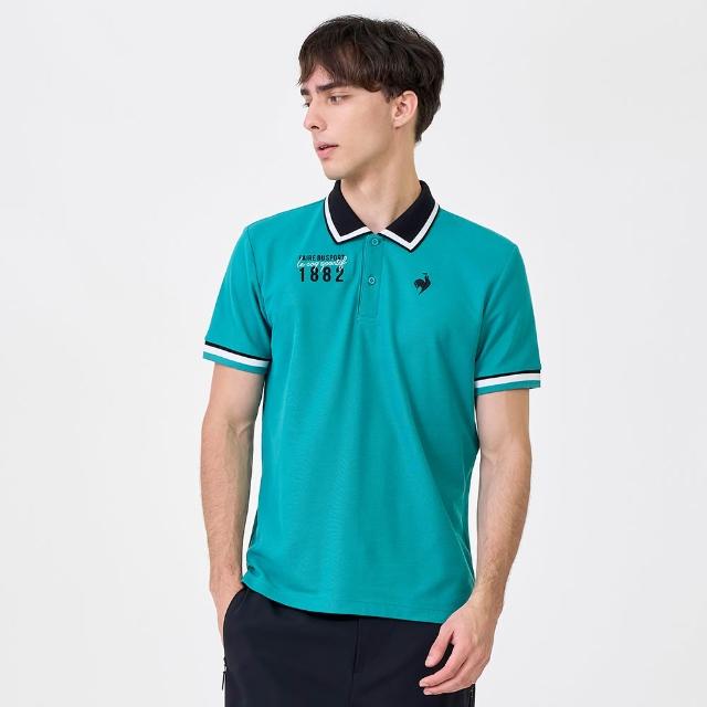【LE COQ SPORTIF 公雞】吸濕排汗短袖POLO衫 男女款 5色 LWX21341_LWX22341