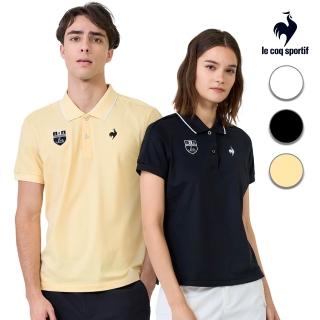 【LE COQ SPORTIF 公雞】短袖POLO衫 男女款 3色 LWX21343_LWX22343