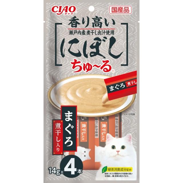 【CIAO】啾嚕肉泥14g*4入-12包(貓零食/貓肉泥)