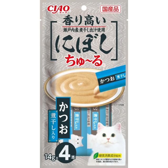 【CIAO】啾嚕肉泥14g*4入-12包(貓零食/貓肉泥)
