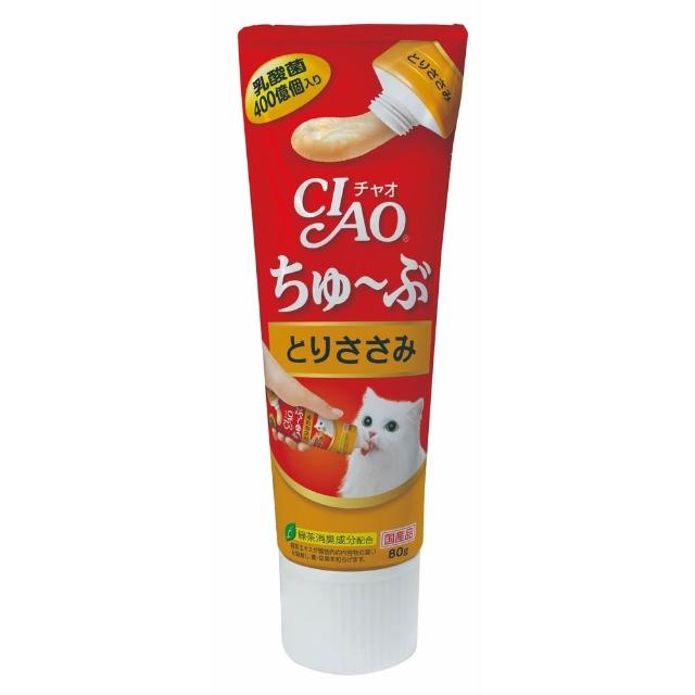 【CIAO】啾嚕-管狀肉泥*6入(貓肉泥/貓零食/寵物肉泥/肉泥膏)