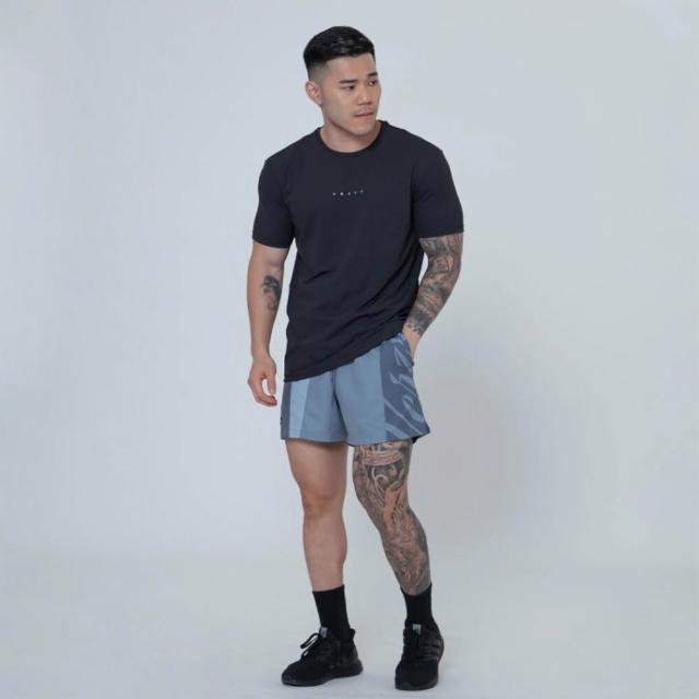【VERVE】Core186™ 肌肉訓練短袖(高彈性、高延展、吸濕快乾、抗UV、柔軟、顯肩、顯壯、合身、訓練短袖)